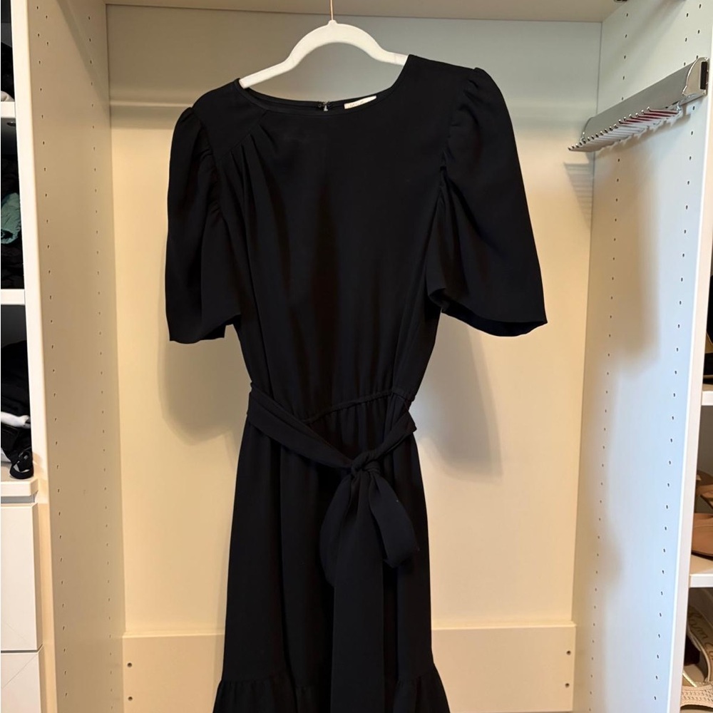 Shoshanna Black Midi Dress - size 12